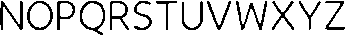 Flamingo Regular otf (400) Font LOWERCASE