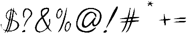 Flamingo otf (400) Font OTHER CHARS