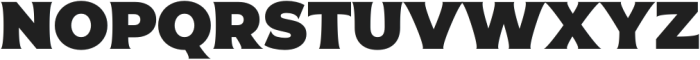 Flared Black otf (900) Font UPPERCASE