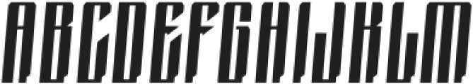FlashTurboRegular otf (400) Font UPPERCASE