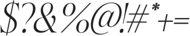 Flashdisk Italic otf (400) Font OTHER CHARS