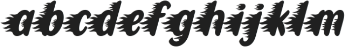 Flashe Italic otf (400) Font LOWERCASE