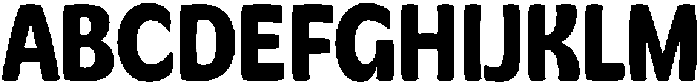 Flatface Briska Bold Condensed otf (700) Font UPPERCASE
