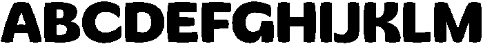 Flatface Briska Bold otf (700) Font UPPERCASE