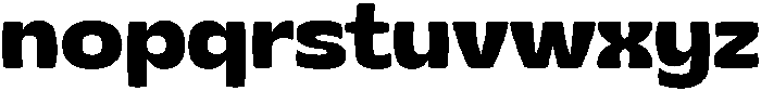 Flatface Briska Bold otf (700) Font LOWERCASE