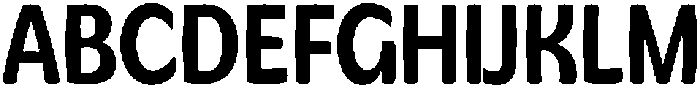 Flatface Briska Medium Condensed otf (500) Font UPPERCASE