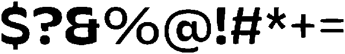 Flatface Briska Regular otf (400) Font OTHER CHARS