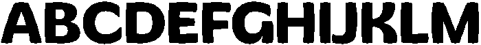 Flatface Briska Semi bold otf (600) Font UPPERCASE