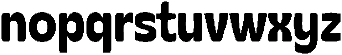 Flatface Briska Semibold Condensed otf (600) Font LOWERCASE