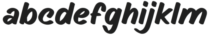 Flatface Henry's Regular otf (400) Font LOWERCASE