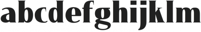 Flatfoot Regular Condensed otf (400) Font LOWERCASE