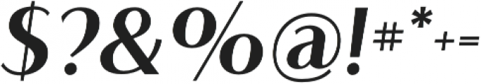 Flatline Bold-Italic otf (700) Font OTHER CHARS