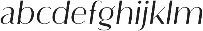 Flatline Regular-Italic otf (400) Font LOWERCASE