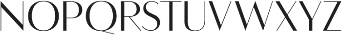 Flatline Sans Regular otf (400) Font UPPERCASE