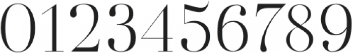 Flatline Serif ExtraLight otf (200) Font OTHER CHARS