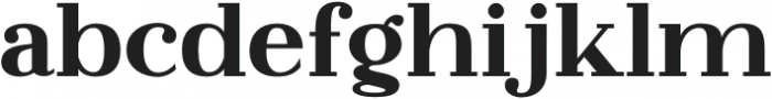 Flatline Serif Heavy otf (800) Font LOWERCASE