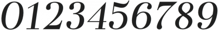 Flatline Serif Medium Italic otf (500) Font OTHER CHARS