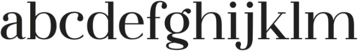 Flatline Serif Medium otf (500) Font LOWERCASE
