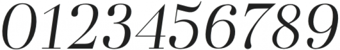 Flatline Serif Regular Italic otf (400) Font OTHER CHARS