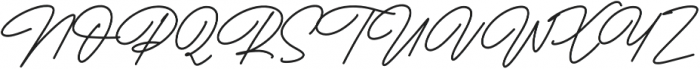 Flaura Script otf (400) Font UPPERCASE