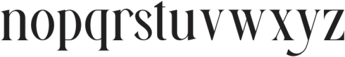 Flavoe Regular otf (400) Font LOWERCASE