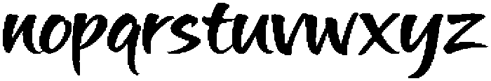 Flavor Spice otf (400) Font LOWERCASE