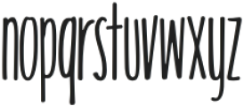 Flawful Handwriting Regular otf (400) Font LOWERCASE