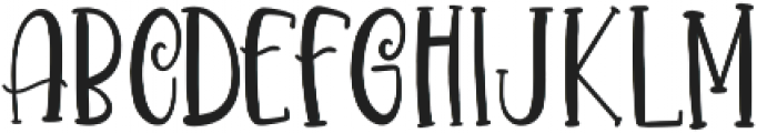 FlawlessFairytale Regular otf (400) Font LOWERCASE