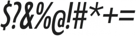 Fledgling Bold Italic otf (700) Font OTHER CHARS