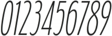 Fledgling ExtraLight Italic otf (200) Font OTHER CHARS
