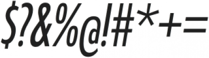 Fledgling SemiBold Italic otf (600) Font OTHER CHARS