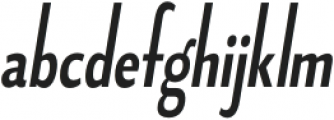 Fledgling SemiBold Italic otf (600) Font LOWERCASE
