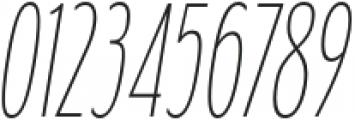 Fledgling UltraLight Italic otf (300) Font OTHER CHARS