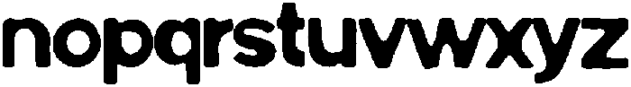 Fledora Dirtyn Regular otf (400) Font LOWERCASE