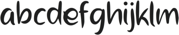 Fleolyn Regular otf (400) Font LOWERCASE