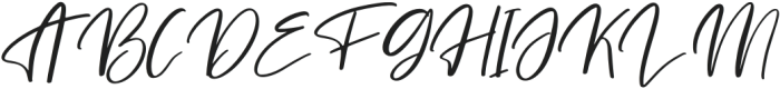 Fletches Italic otf (400) Font UPPERCASE