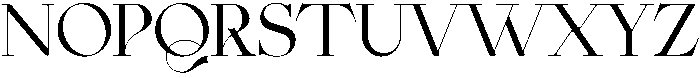 Fleur Display Regular otf (400) Font LOWERCASE