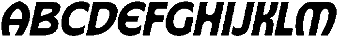 FleurPorta-Slanted otf (400) Font UPPERCASE