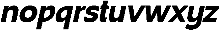 FleurPorta-Slanted otf (400) Font LOWERCASE