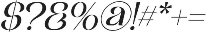 Flewur Italic otf (400) Font OTHER CHARS