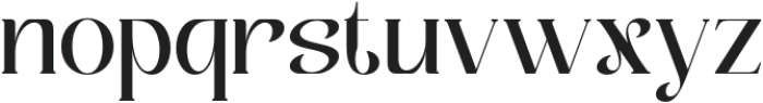 Flewur Regular otf (400) Font LOWERCASE