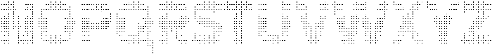 Flexibel Modular Circle1 otf (400) Font UPPERCASE