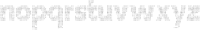 Flexibel Modular Circle1 otf (400) Font LOWERCASE