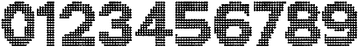 Flexibel Modular Dot16x otf (400) Font OTHER CHARS