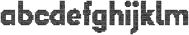 Flexibel Modular Dot16x otf (400) FONT
