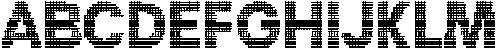 Flexibel Modular Dot17x otf (400) Font