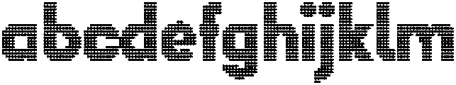 Flexibel Modular Dot17x otf (400) FONT