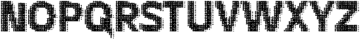 Flexibel Modular Dot21y otf (400) Font UPPERCASE