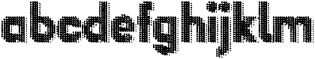 Flexibel Modular Dot22y otf (400) FONT