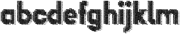 Flexibel Modular Dot23y otf (400) FONT